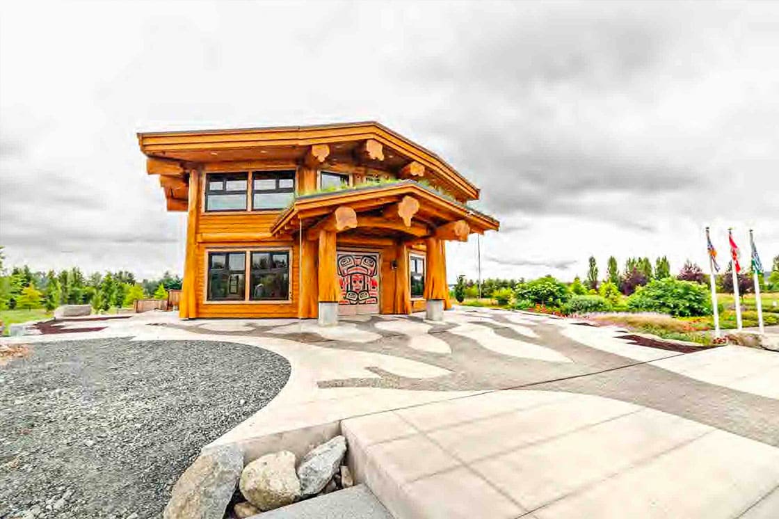Post and Beam Log Home, Bc Home Builder.