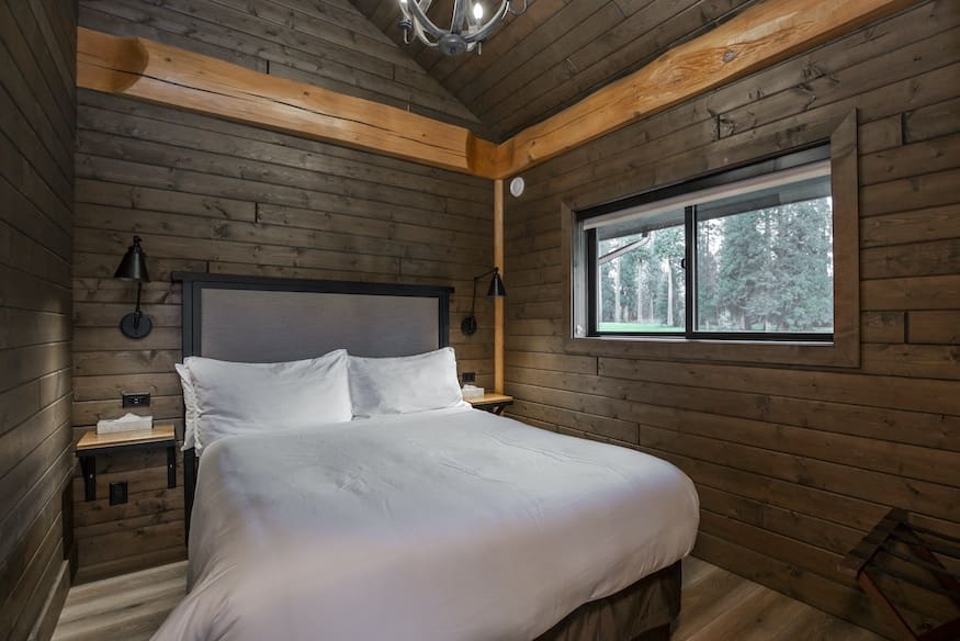 BC Home builders custom built log cabin kit.