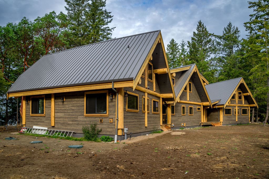 B.C Home Builders Connect Log Cabin Kits