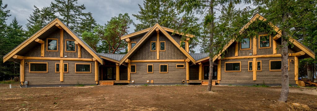 B.C Home Builders Family Log Cabin Kits